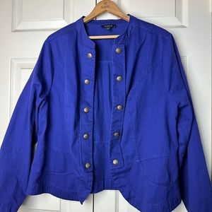 Deep Purple Torrid Military style Blazer